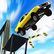 Скачать бесплатно Ramp Car Jumping [Мод много денег] 2.2.1 - Русская версия apk на Андроид