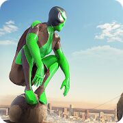 Скачать бесплатно Rope Frog Ninja Hero - Strange Gangster Vegas [Мод много монет] 1.5.4 - RU apk на Андроид