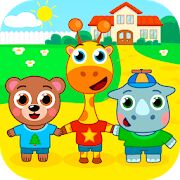 Скачать бесплатно Детский сад : животные [Мод открытые покупки] 1.2.0 - RU apk на Андроид