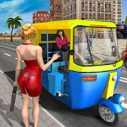 Скачать бесплатно Modern Rickshaw Driving Simulator - New Games 3D [Мод открытые уровни] 1.8.1 - Русская версия apk на Андроид