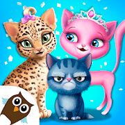 Скачать бесплатно Cat Hair Salon Birthday Party - Virtual Kitty Care [Мод открытые уровни] 8.0.80007 - Русская версия apk на Андроид