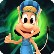 Скачать бесплатно Hugo Troll Race 2: The Daring Rail Rush [Мод много денег] 2.0.7 - RUS apk на Андроид