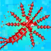 Скачать бесплатно Pixel Sword Fish io [Мод открытые уровни] 1.95 - Русская версия apk на Андроид