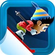 Скачать бесплатно Ski Safari [Мод открытые покупки] Зависит от устройства - RU apk на Андроид