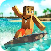 Скачать бесплатно Surfing Craft: Crafting, Stunts & Surf Games World [Мод много денег] Зависит от устройства - RU apk на Андроид