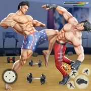 Скачать бесплатно GYM Борьба Игры: Культурист Тренер Fight PRO [Мод много денег] 1.5.5 - RUS apk на Андроид