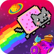 Скачать бесплатно Nyan Cat: The Space Journey [Мод открытые покупки] 1.05 - RU apk на Андроид