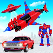 Скачать бесплатно Robot Shark Attack: Transform Robot Shark Games [Мод открытые покупки] 31 - RU apk на Андроид