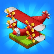 Скачать бесплатно Merge Airplane: Cute Самолет Слияния [Мод безлимитные монеты] 2.4.0 - Русская версия apk на Андроид