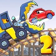 Скачать бесплатно Car Eats Car 2 - Гонки на выживание [Мод много денег] 2.0 - RU apk на Андроид