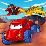 Скачать бесплатно Car Eats Car Multiplayer Racing [Мод много монет] 1.0.6 - RUS apk на Андроид