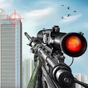 Скачать бесплатно настоящий снайперский стрелок снайперская стрельба [Мод открытые покупки] 55 - Русская версия apk на Андроид