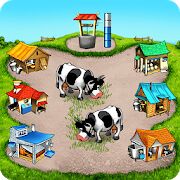 Скачать бесплатно Весёлая Ферма без интернета－Семейные игры оффлайн [Мод много денег] 1.3.8 - RUS apk на Андроид