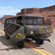 Скачать бесплатно Car Crash Test UAZ BUHANKA [Мод открытые уровни] 1.5.4 - Русская версия apk на Андроид