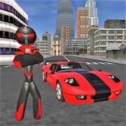 Скачать бесплатно Stickman Rope Hero [Мод безлимитные монеты] 3.8.1 - RUS apk на Андроид