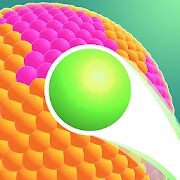 Скачать бесплатно Ball Paint [Мод открытые уровни] 2.13 - RUS apk на Андроид