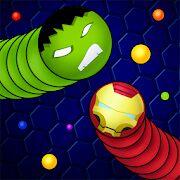 Скачать бесплатно Snaky .io - ММО PvP Червячки Слизарио [Мод много денег] 6.0.1 - RUS apk на Андроид