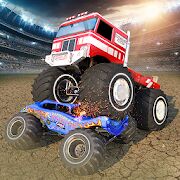 Скачать бесплатно US Police Monster Demolition Derby 2019 [Открты функции] 1.9 - RUS apk на Андроид
