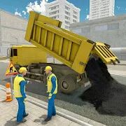 Скачать бесплатно Дорожно-строительные машины Mega Builders Game [Максимальная] 1.0.5 - Русская версия apk на Андроид